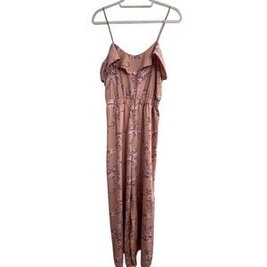 LC Lauren Conrad Blush Floral Maxi Dress